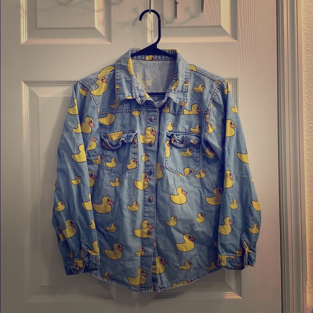 Jeans top Long Sleeve It’s a cute duck